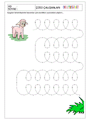 1. sınıf çizgi çalışmaları